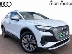 White Used 2024 Audi Q4 e-tron Sport SUV | £34,150 (Super price)