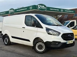 White Used 2018 Ford Transit Custom Van | £10,794 (Expensive)
