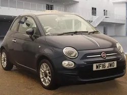 Blue Used 2016 Fiat 500 Pop Star Hatchback | £5,730 (Fair price)