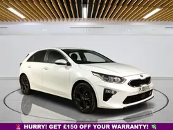 White Used 2018 Kia Ceed 3 Hatchback | £10,849 (Fair price)