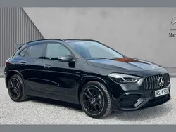 Black Used 2024 Mercedes GLA35 AMG Premium Plus SUV | £48,654 (Fair price)