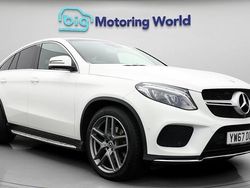 White Used 2017 Mercedes GLE350 AMG line Coupe | £26,300 (Fair price)