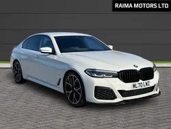 White Used 2020 BMW 520 M Sport Sedan | £23,500 (Fair price)