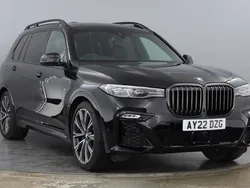 Black Used 2022 BMW X7 M Sport SUV | £62,750 (Super price)