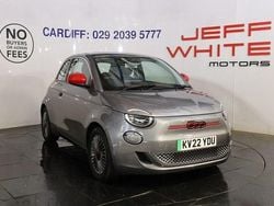 Grey Used 2022 Fiat 500e Red Hatchback | £12,488 (Fair price)