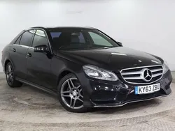 Black Used 2013 Mercedes E250 AMG Sedan | £5,975 (Fair price)