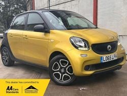 Yellow Used 2015 Smart ForFour Premium Hatchback | £4,995 (Fair price)