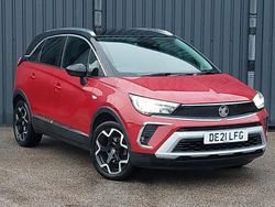 Red Used 2021 Vauxhall Crossland Ultimate SUV | £12,698 (Fair price)