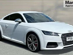 White Used 2016 Audi TTS Sport Coupe | £19,662 (Fair price)