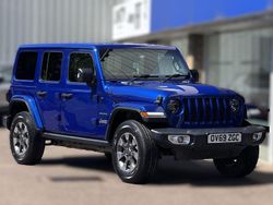 Blue Used 2019 Jeep Wrangler Sahara SUV | £39,940 (Fair price)
