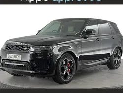 Black Used 2021 Land Rover Range Rover Sport HSE SUV | £32,420 (Good price)