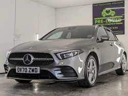 Grey Used 2021 Mercedes A250 AMG line Hatchback | £17,250 (Fair price)