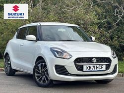 White Used 2021 Suzuki Swift SZ-L Hatchback | £11,495 (Fair price)