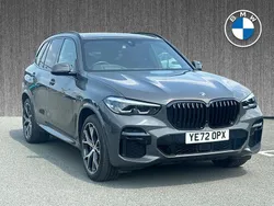 Grey Used 2022 BMW X5 M Sport SUV | £47,499 (Good price)