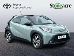 Green New 2025 Toyota Aygo Hatchback | £15,500 (Fair price)