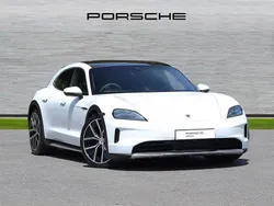 White Used 2024 Porsche Taycan 4S Cross Turismo Sedan | £89,750