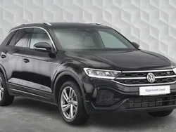 Black Used 2022 VW T-Roc R-line SUV | £20,750 (Fair price)