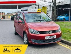 Red Used 2025 VW Touran SE MPV | £7,549