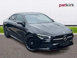 Black Used 2023 Mercedes CLA220 AMG Line Premium Plus Sedan | £34,490 (Expensive)