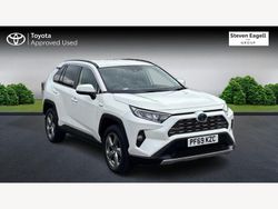 White Used 2020 Toyota RAV4 Design Estate | £27,190 (A bit pricey)