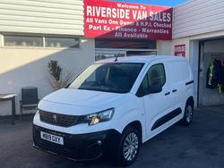 White Used 2019 Peugeot Partner Van | £7,995 (A bit pricey)