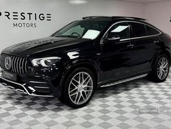 Black Used 2021 Mercedes GLE53 AMG Premium Plus Coupe | £58,995 (Fair price)