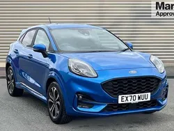 Blue Used 2020 Ford Puma ST-Line SUV | £14,504 (Fair price)