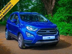 Blue Used 2018 Ford Ecosport Titanium SUV | £7,495 (Fair price)