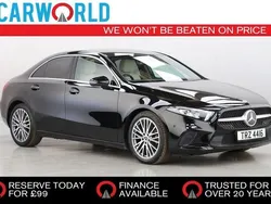 Black Used 2022 Mercedes A200 Executive Sedan | £20,700 (Fair price)
