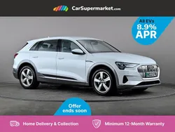 White Used 2022 Audi e-tron SUV | £19,576 (Fair price)