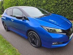 Blue Used 2022 Nissan Leaf Tekna Hatchback | £12,495 (A bit pricey)