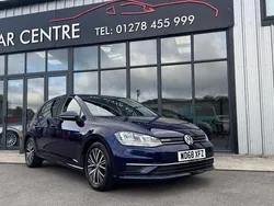 Blue Used 2019 VW Golf VII SE Hatchback | £11,995 (Fair price)