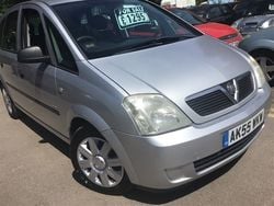 Silver Used 2005 Vauxhall Meriva MPV | £1,290 (Fair price)