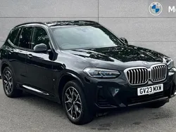 Black Used 2023 BMW X3 M Sport SUV | £38,663 (Fair price)