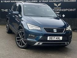 Blue Used 2017 Seat Ateca XCELLENCE SUV | £9,295 (Fair price)