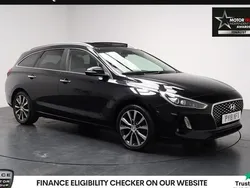 Black Used 2018 Hyundai i30 Premium SE Estate | £9,280 (Fair price)