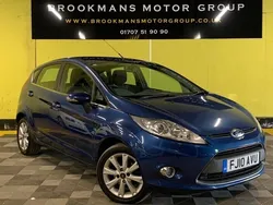 Blue Used 2010 Ford Fiesta Zetec Hatchback | £2,995 (Fair price)