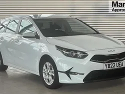 White Used 2022 Kia Ceed 2 Estate | £13,977 (Fair price)