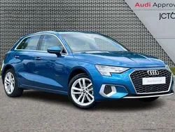 Blue Used 2022 Audi A3 Sport Hatchback | £19,498 (Fair price)
