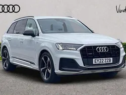 White Used 2022 Audi Q7 Black Edition SUV | £42,318 (Fair price)