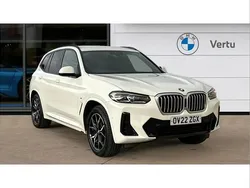 White Used 2022 BMW X3 M Sport SUV | £33,995 (Fair price)