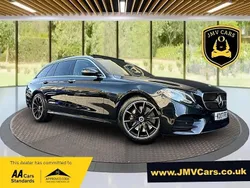 Black Used 2017 Mercedes E350 AMG Line Premium Estate | £22,975 (Expensive)