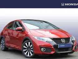 Red Used 2015 Honda Civic SR Hatchback | £12,950