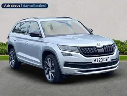 Silver Used 2020 Skoda Kodiaq SportLine SUV | £26,580 (Fair price)