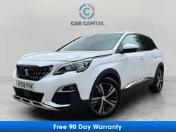 White Used 2018 Peugeot 3008 Allure SUV | £11,250 (Fair price)