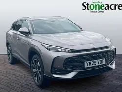 Silver New 2025 MG HS Trophy SUV | £25,995 (Expensive)
