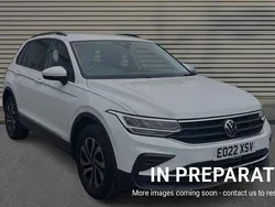 Pure white Used 2022 VW Tiguan Active SUV | £22,544 (Good price)