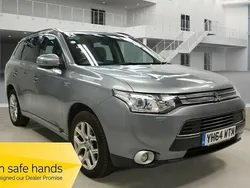 Grey Used 2014 Mitsubishi Outlander P-HEV SUV | £7,495 (Good price)