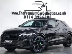 Black Used 2019 Audi Q8 S-Line SUV | £41,480 (A bit pricey)