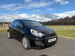 Black Used 2013 Kia Rio 2 Hatchback | £3,995 (A bit pricey)